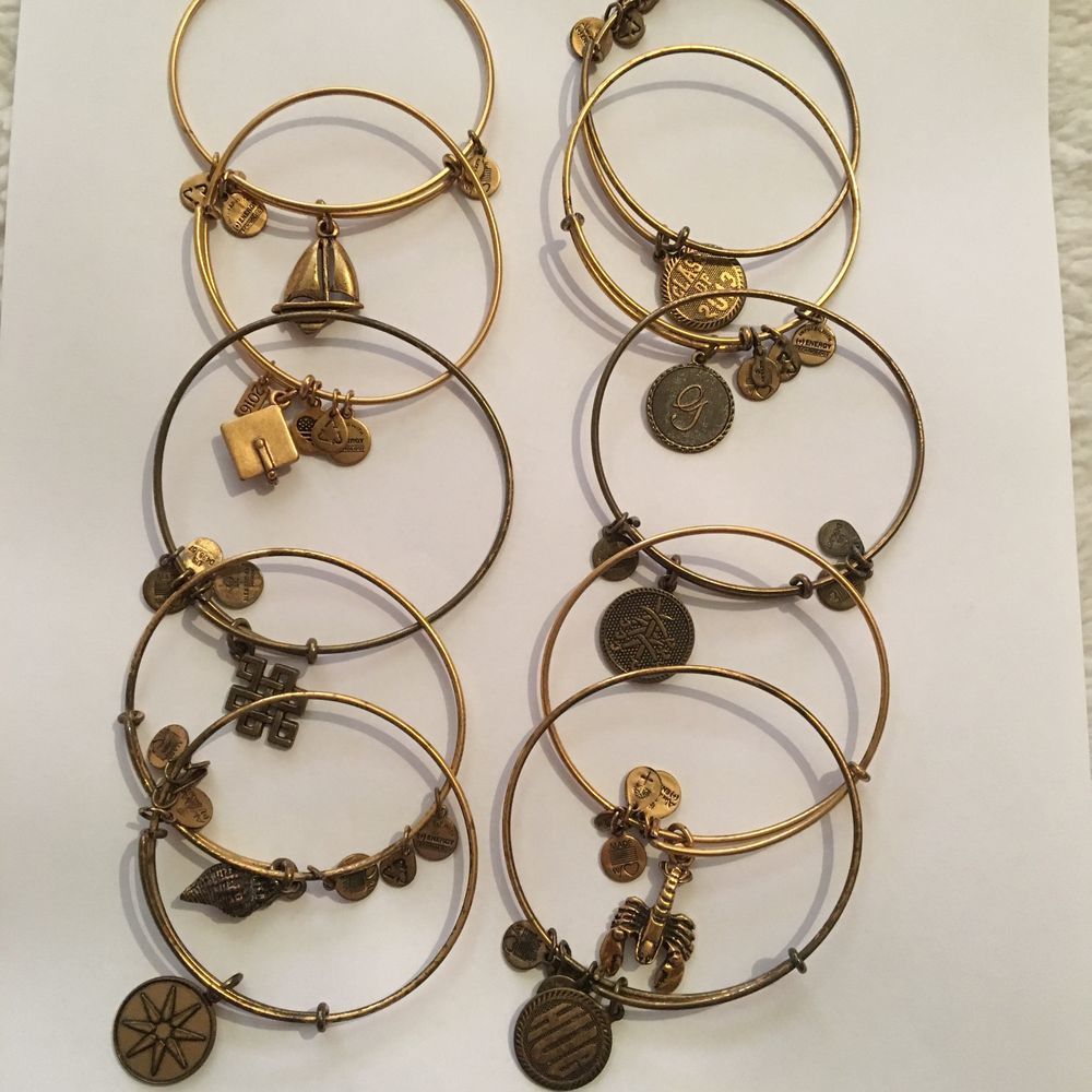 Alex And Ani bundle bracelets